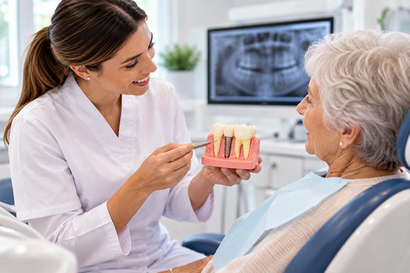 Dentista para personas mayores en Getafe